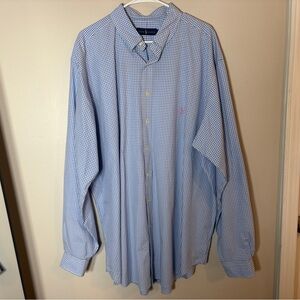 Ralph Lauren Light Blue Gingham Men's Shirt